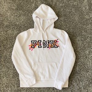 pink sweatshirt
